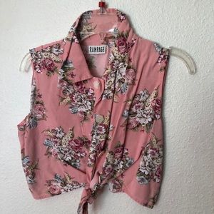 Floral Croptop